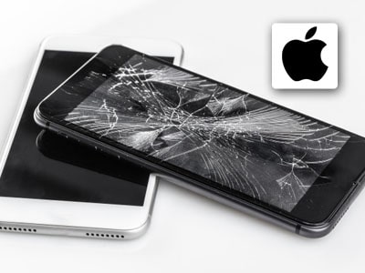 Замена разбитого стекла на дисплее Iphone Apple